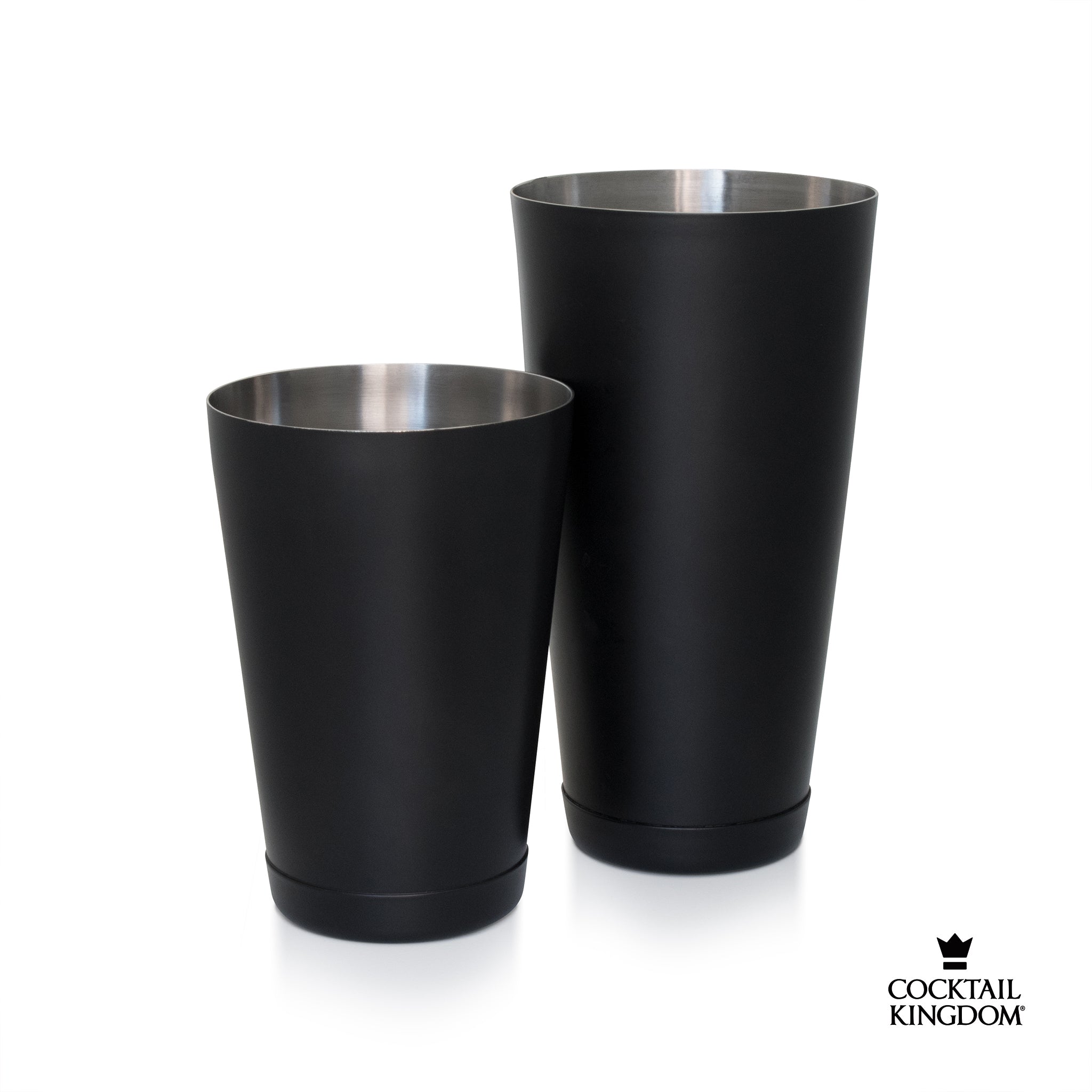 Set of Two Koriko® Weighted Shaking Tins - Matte Black