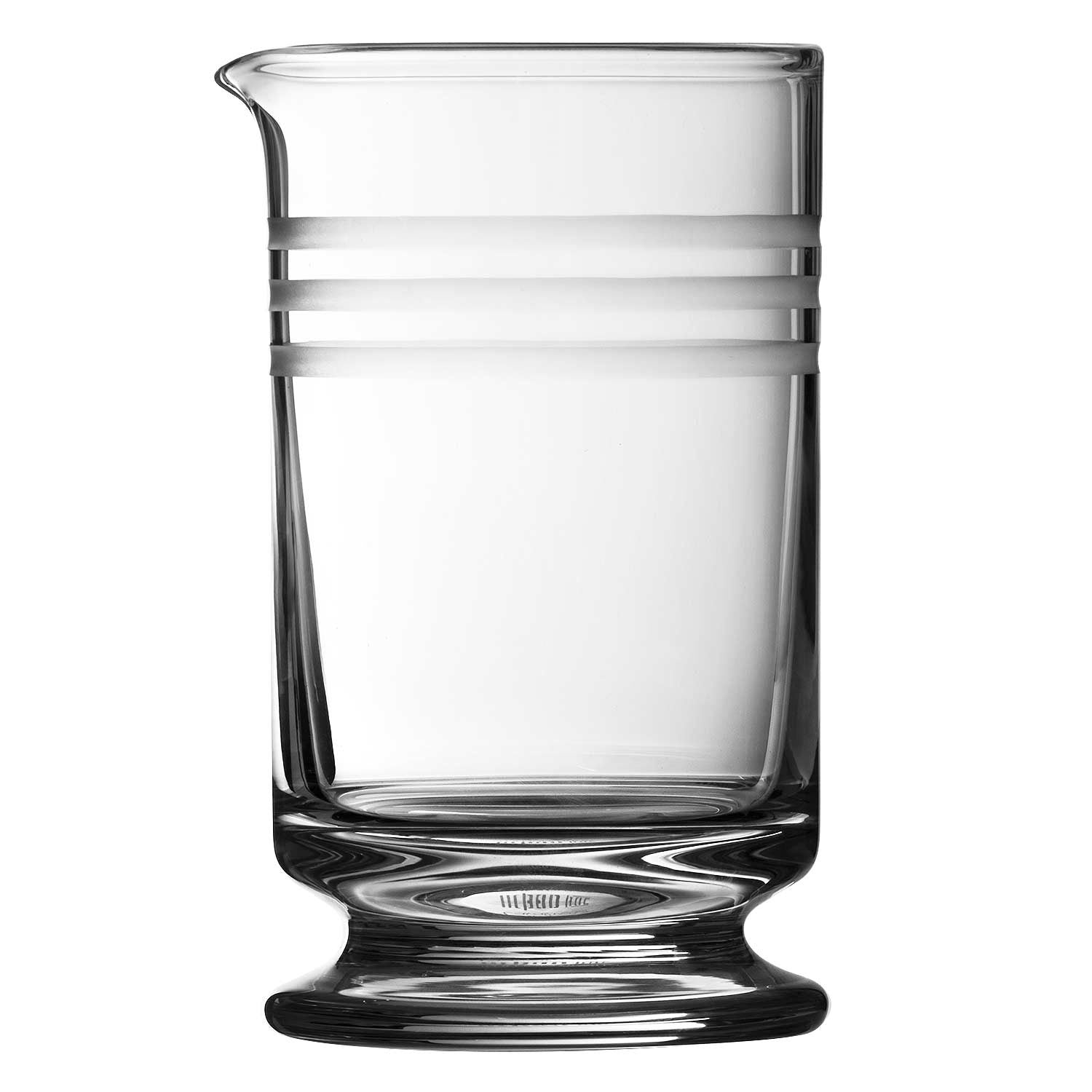 Vaso Mezclador con Base para Cóctel Calabrese 3 Cortes -60 cl