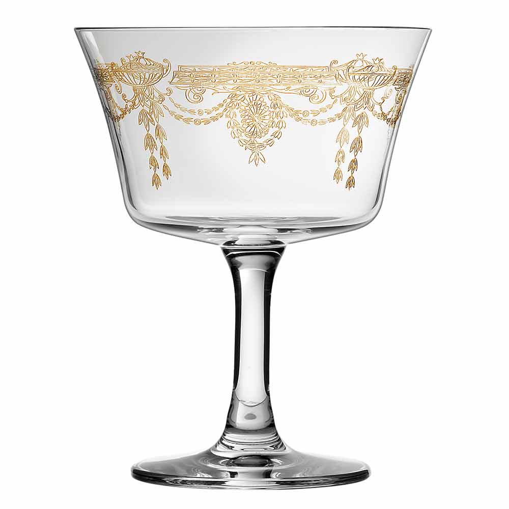 Verre à Cocktail Coupé 1890 Gold Fizz 20cl